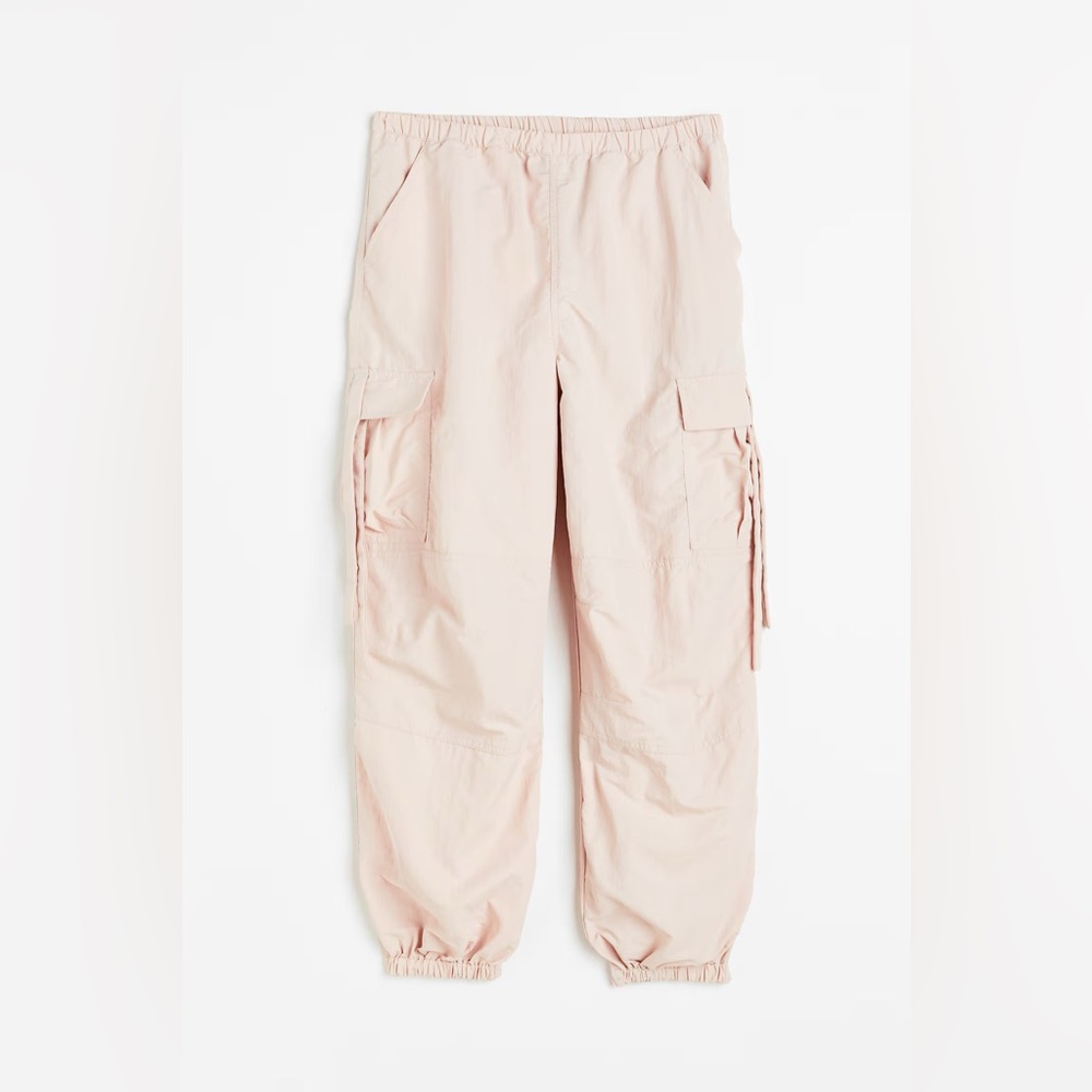 H&M Pink Parachute Pants